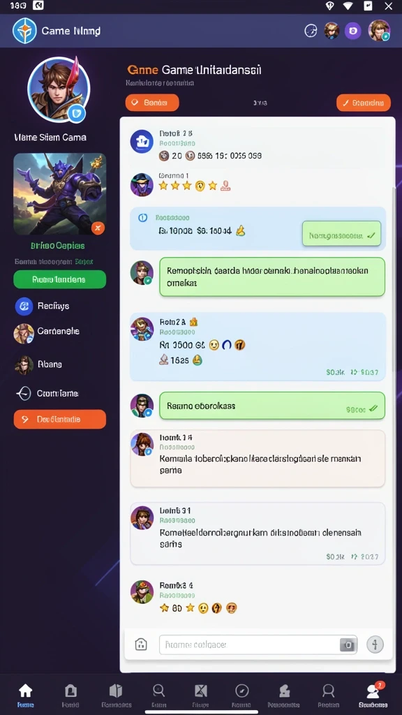 halo99 - Tampilan antarmuka yang intuitif dan mudah digunakan.