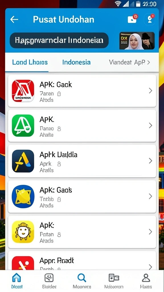 idr77 - Antarmuka pengguna yang menarik dan intuitif.