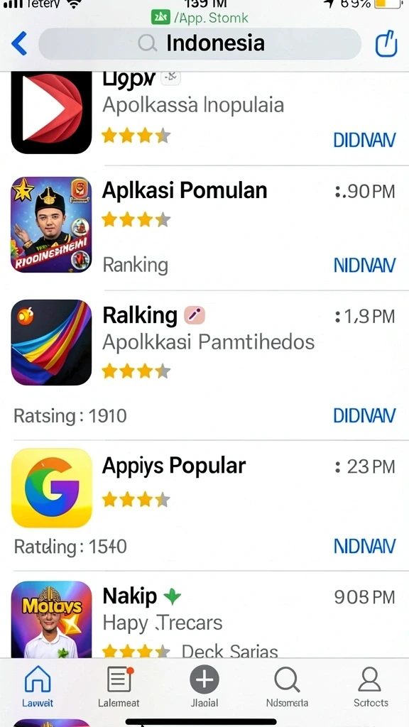 qgluck - Tampilan antarmuka yang intuitif dan menarik.