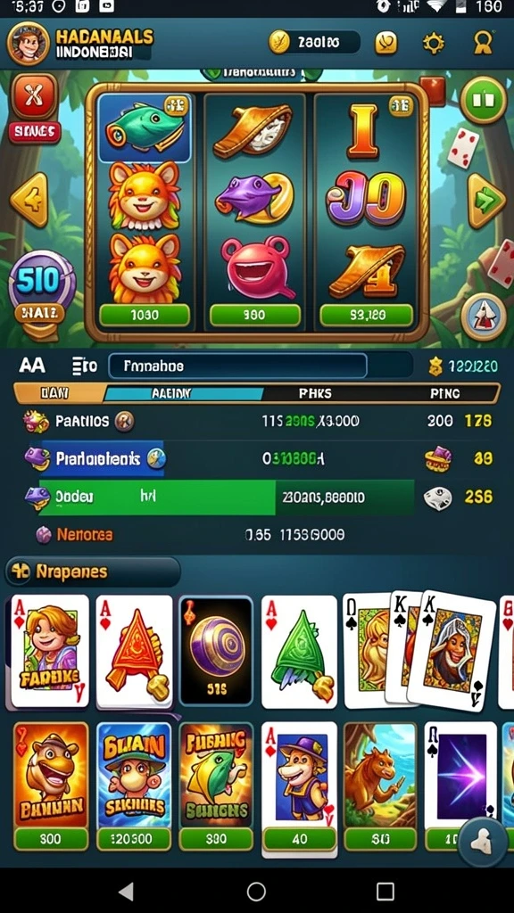 rt99 - Screenshot menampilkan antarmuka permainan yang intuitif.
